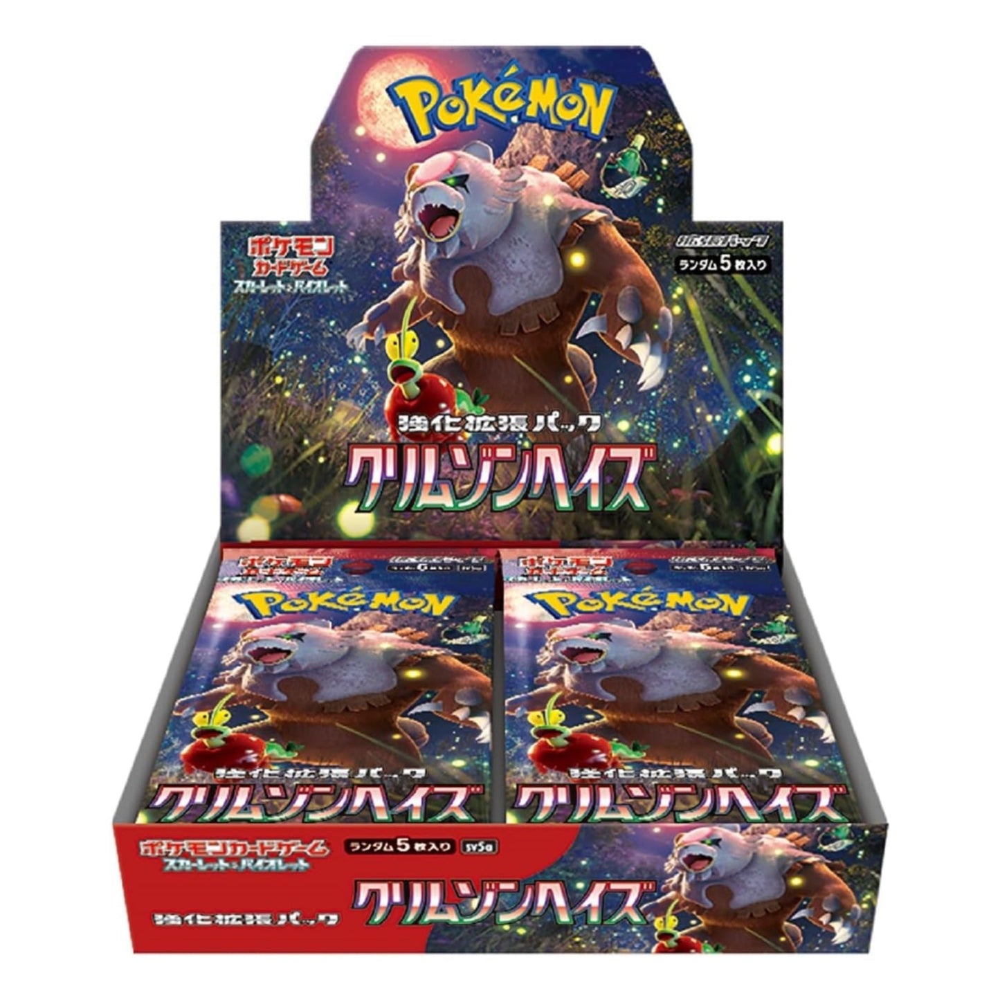 Twitch Stream: Pokémon Crimson Haze Booster Display Japanese - SparkLeaf TCG