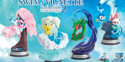 Pokémon Swing Vignette Collection 2 – Re-Ment Blind Box Sealed Case (6x Boxes)