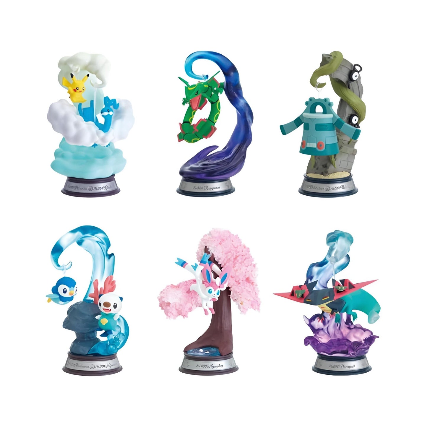 Pokémon Swing Vignette Collection 2 – Re-Ment Blind Box Sealed Case (6x Boxes)