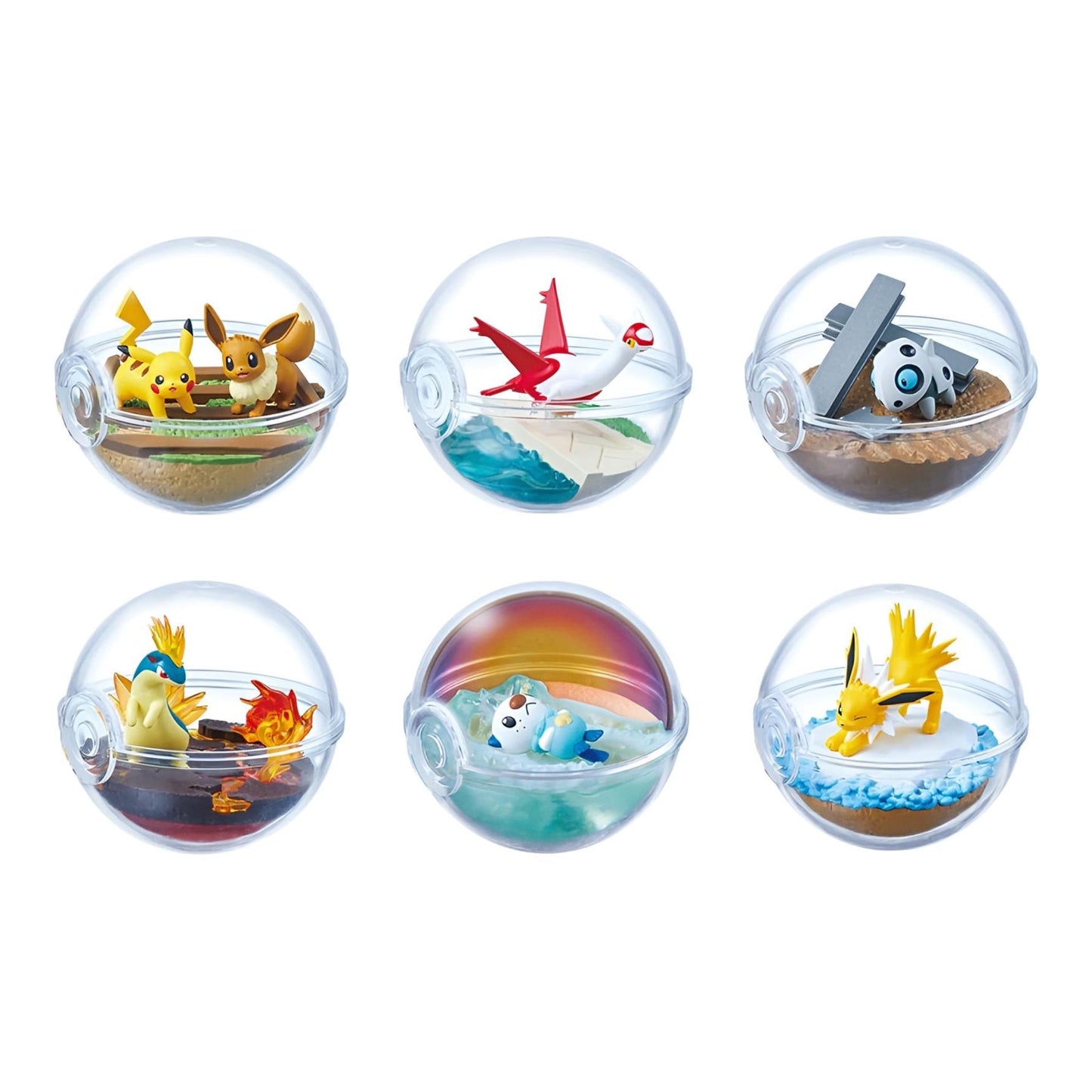 Pokémon Terrarium Collection 13 – Re-Ment Blind Box Sealed Case (6x Boxes)