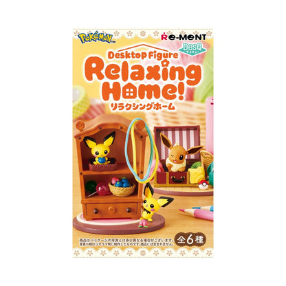 Pokémon Relaxing Home Collection – Re-Ment Blind Box Sealed Case (6x Boxes)
