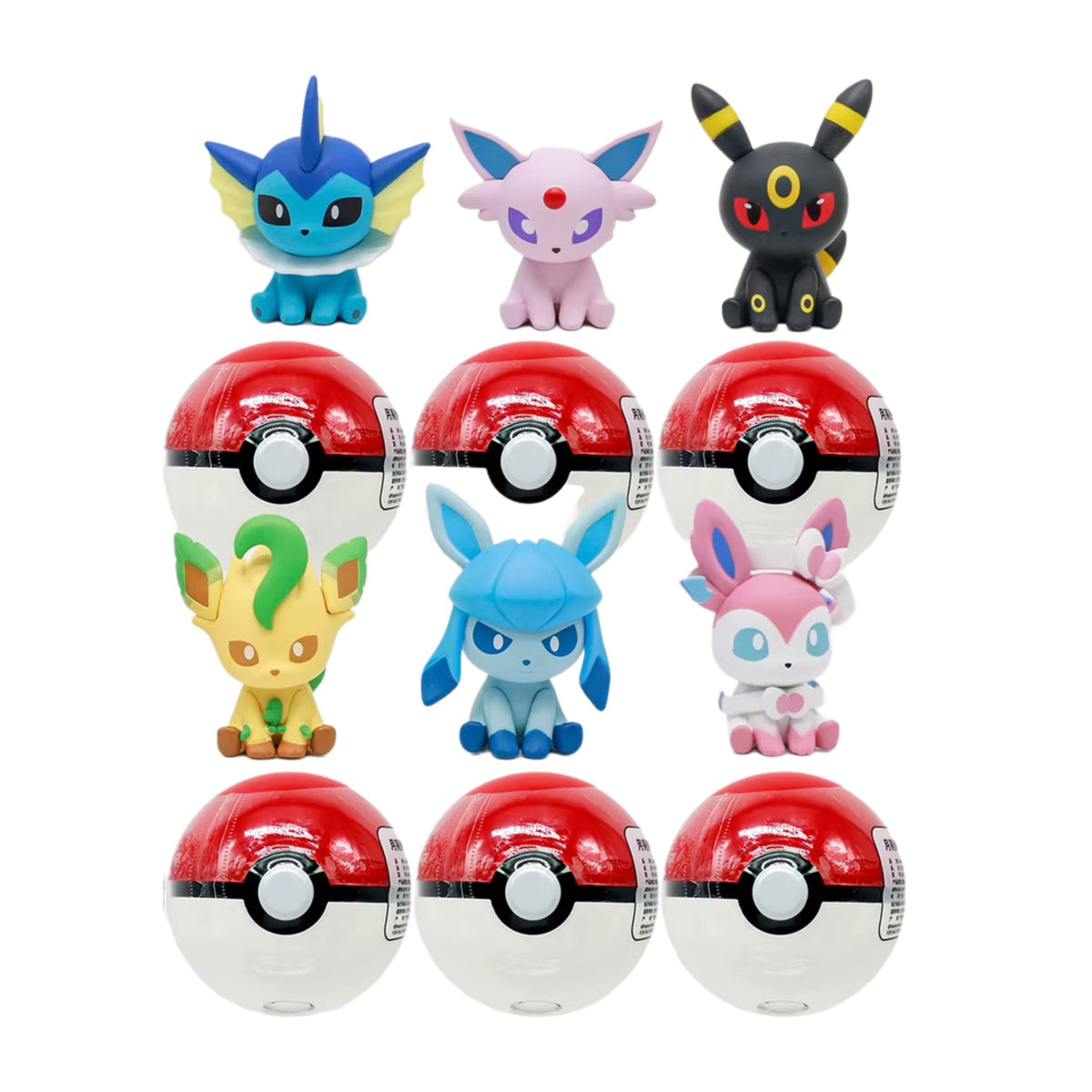 Pokémon Funism Palmsize Wonders Vol. 2 Eevee Set Blind Box Pokéball