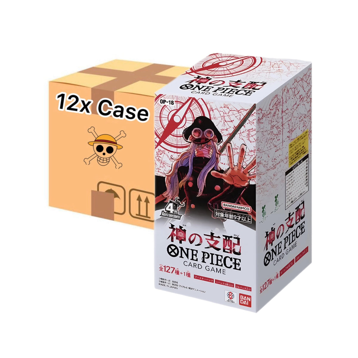 [Pre-Order] One Piece The Dominance of God OP-18 Booster Display