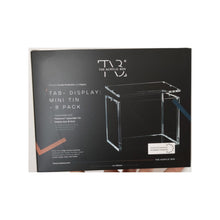 The Acrylic Box - 8 Mini Tin Display Case