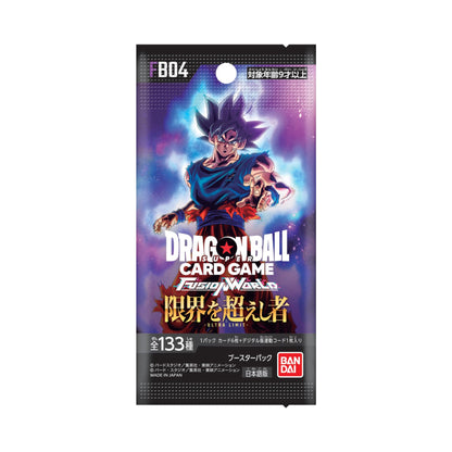 Dragon Ball Fusion World Ultra Limit FB04 Booster Display Japanese