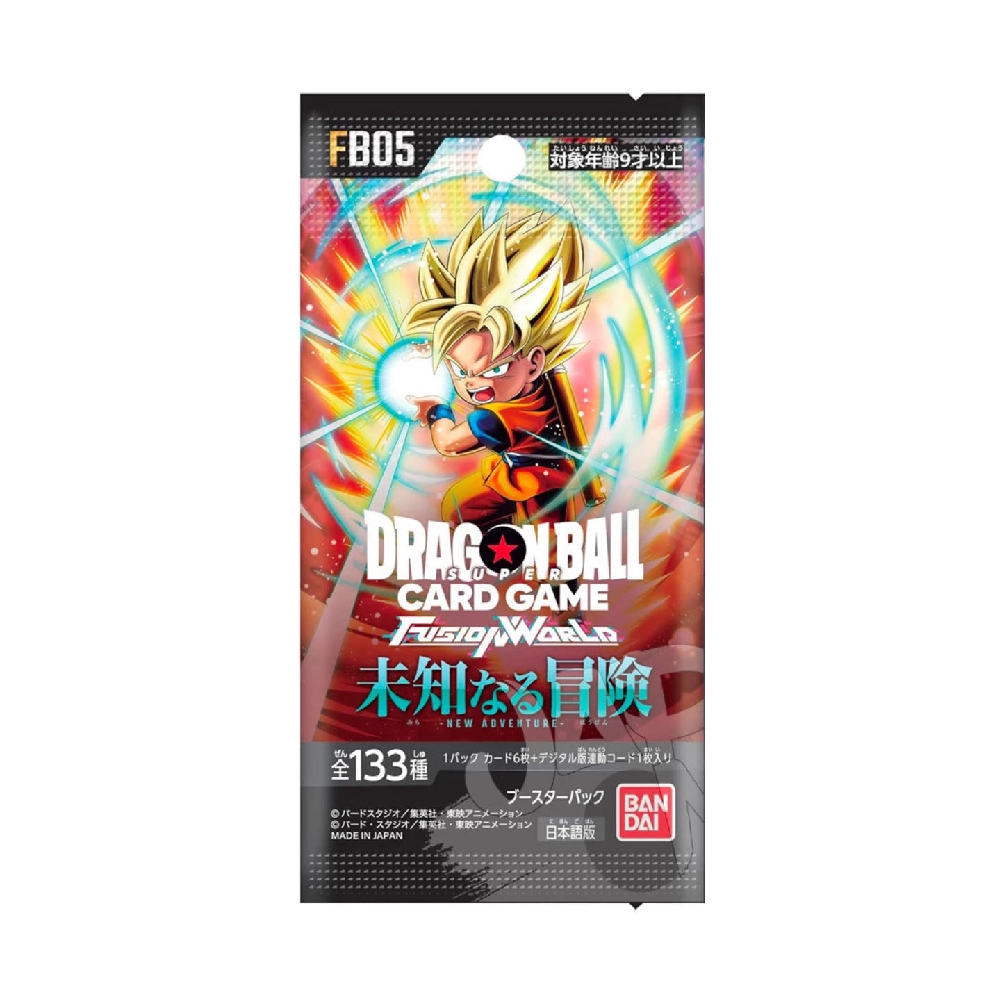 Dragon Ball Fusion World New Adventure FB05 Booster Display Japanese