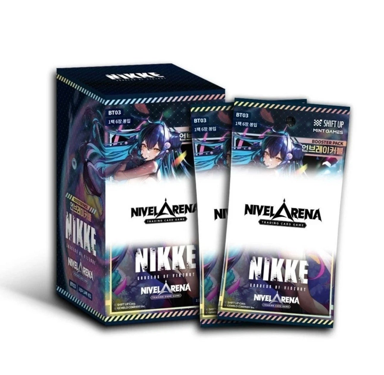Nivel Arena Nikke Goddess of Victory Booster Display BT03 - SparkLeaf TCG