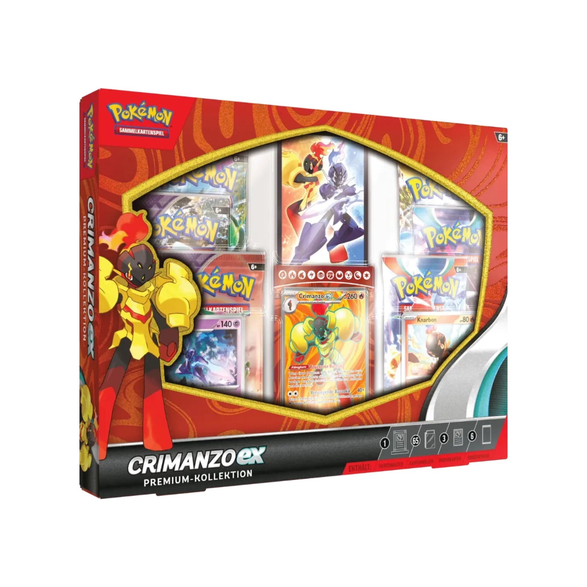 Pokémon - Crimanzo ex Premium Kollektion - DE - SparkLeaf TCG