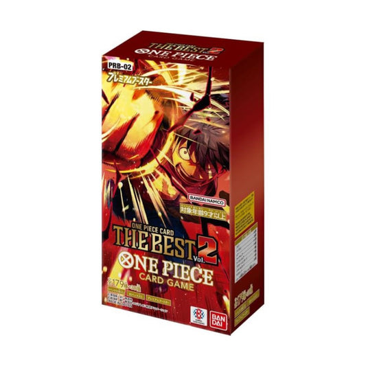[Pre - Order] One Piece The Best vol. 2 PRB - 02 Premium Booster Box - SparkLeaf TCG