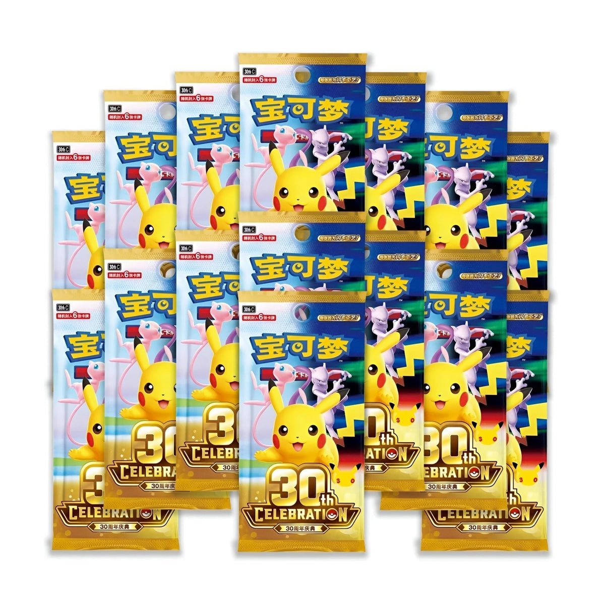 [Pre-Order] Pokémon 30th Celebration Booster Display 30thC - Simplified Chinese - SparkLeaf TCG