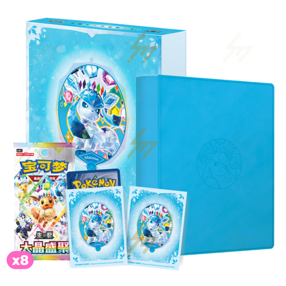 [Pre-Order] Pokémon Terastal Gathering Eeveelution Binder Gift Box - Simplified Chinese - SparkLeaf TCG