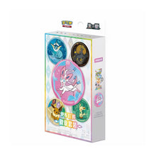 [Pre-Order] Pokémon Terastal Gathering Eeveelution Pin Set - Simplified Chinese - SparkLeaf TCG