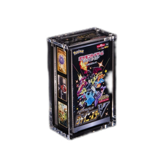 The Acrylic Box - Japanese Booster Box (Small) - SparkLeaf TCG
