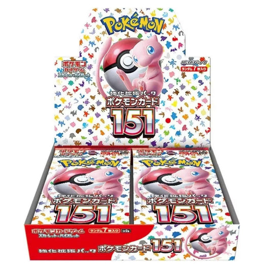 Twitch Stream: Pokémon 151 Booster Display Japanese - SparkLeaf TCG