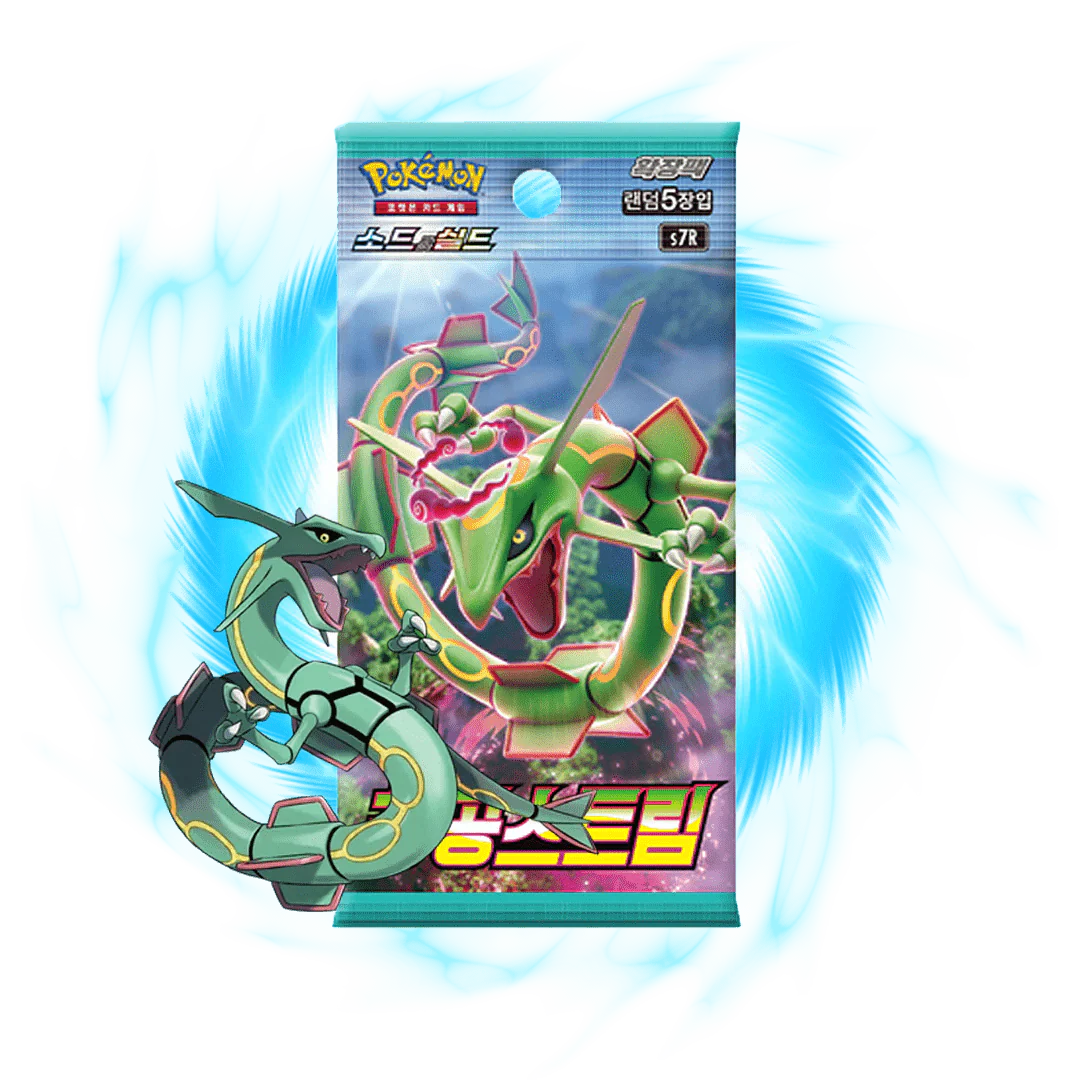 Twitch Stream: Pokémon Blue Sky Stream Booster Korean - SparkLeaf TCG