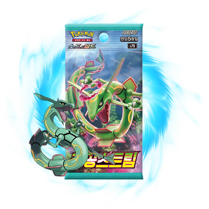 Twitch Stream: Pokémon Blue Sky Stream Booster Korean - SparkLeaf TCG