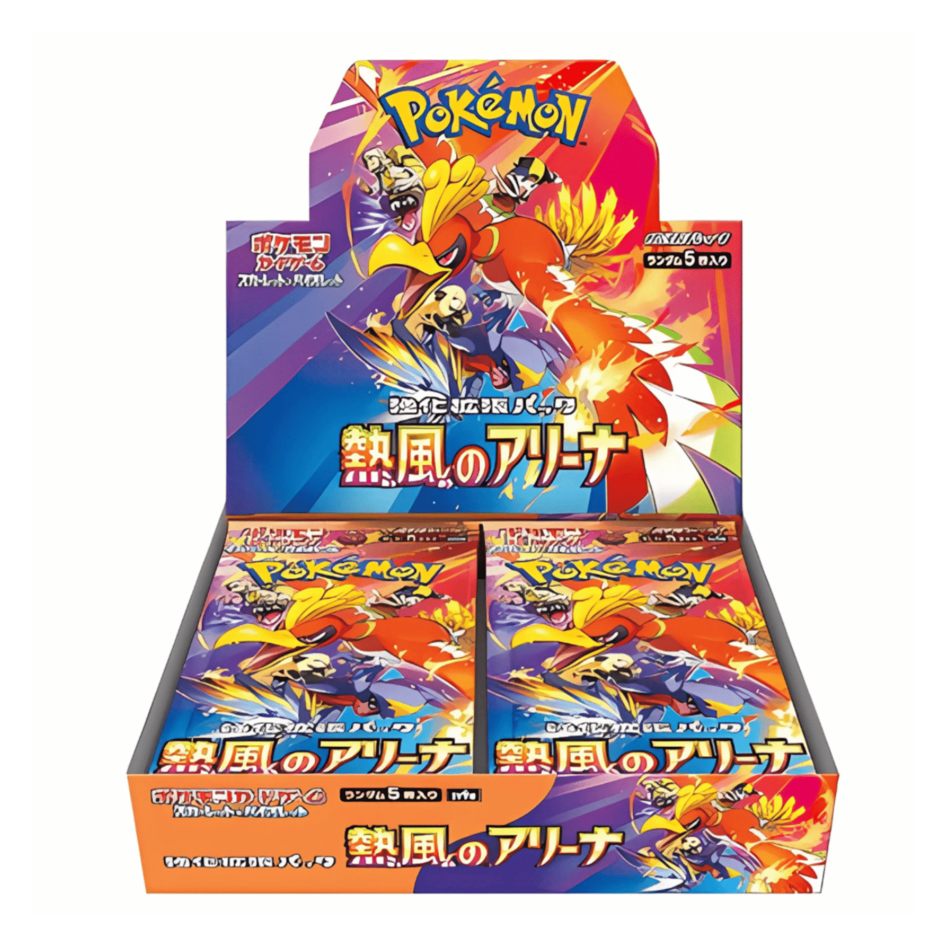 Twitch Stream: Pokémon Heat Wave Arena Booster Display Japanese - SparkLeaf TCG