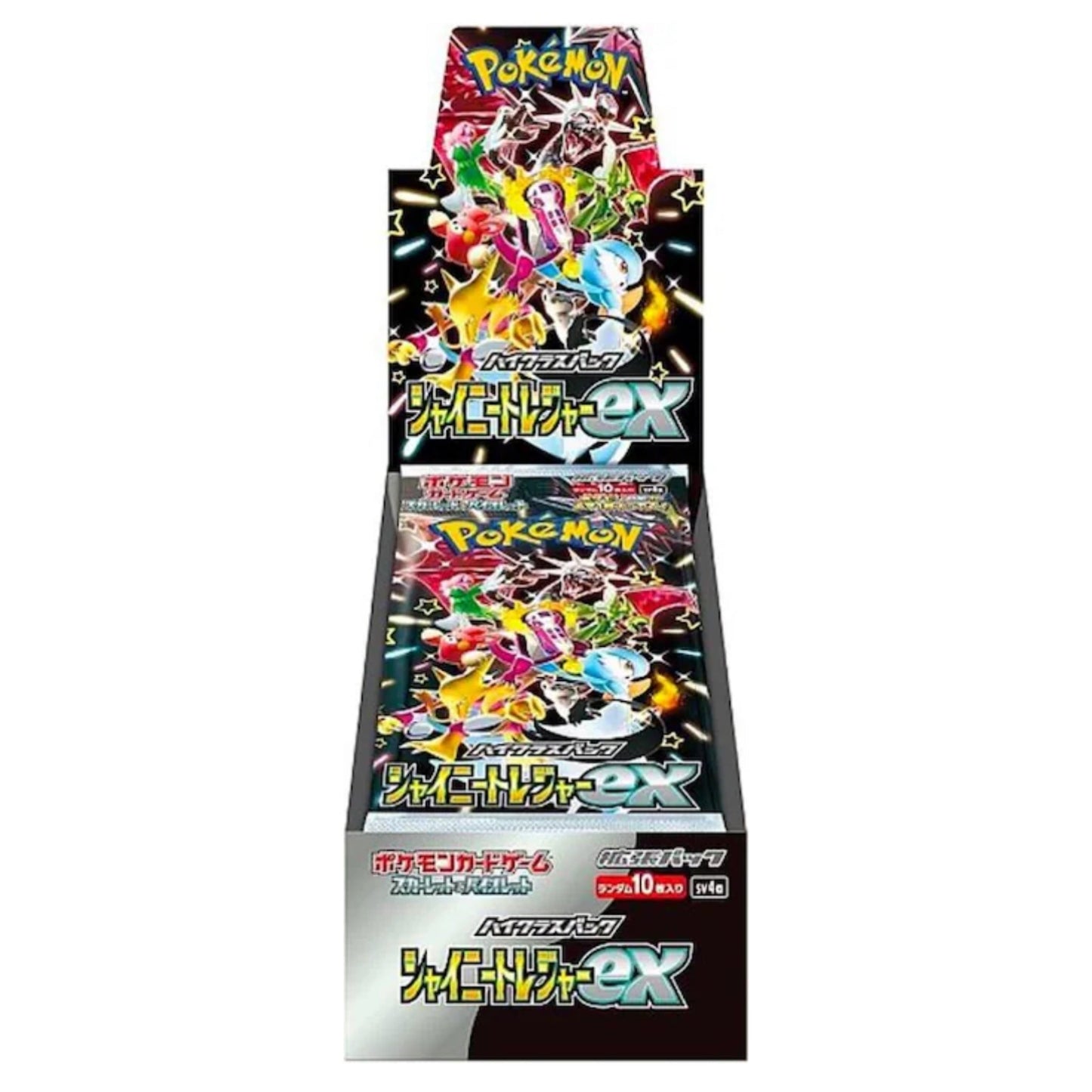 Twitch Stream: Pokémon Shiny Treasure ex Booster Display Japanese - SparkLeaf TCG